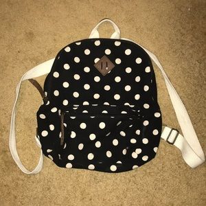 Polkadot backpack